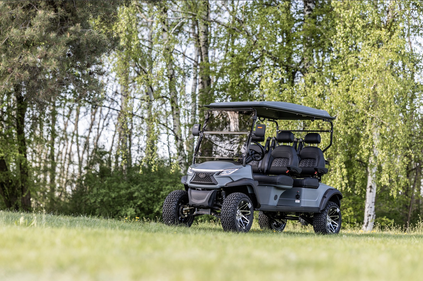 4-osobowy elektryczny wózek golfowy marki Wev