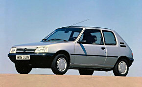 Peugeot 205 FL 1.1i 8V 60KM (TU1 M)